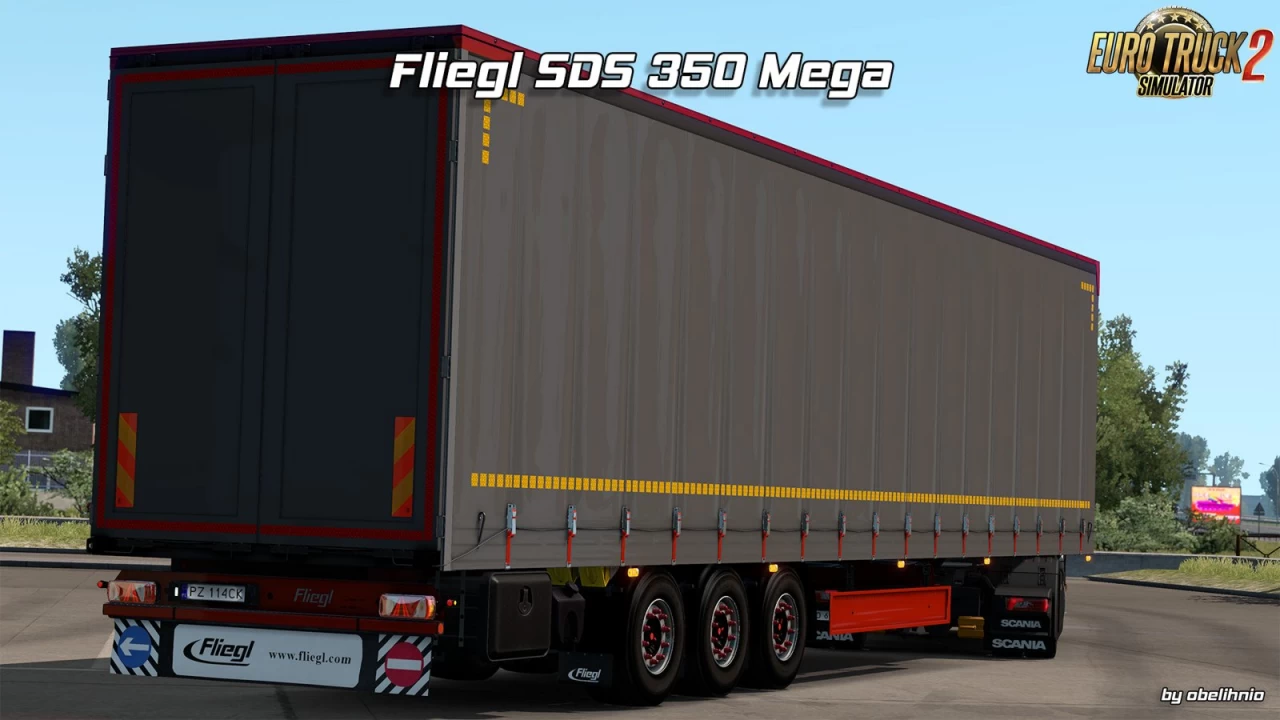 Fliegl SDS350 Mega - Rework v2.7.1 (1.49.x) for ETS2
