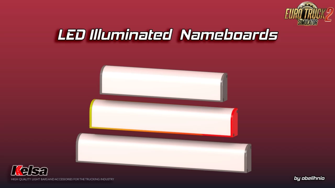 Kelsa LED Illuminated Nameboards v1.3 by obelihnio (1.43.x)