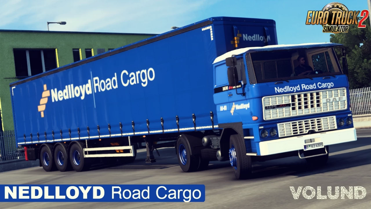 Nedlloyd Road Cargo Rotterdam Combo Skin v1.1 (1.40.x) for ETS2