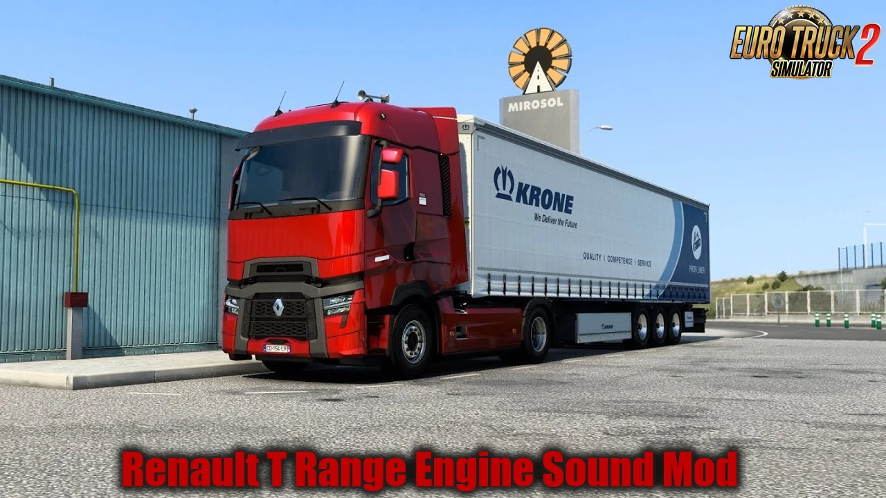 Renault T Range Engine Sound Mod v2.1 (1.40.x) for ETS2