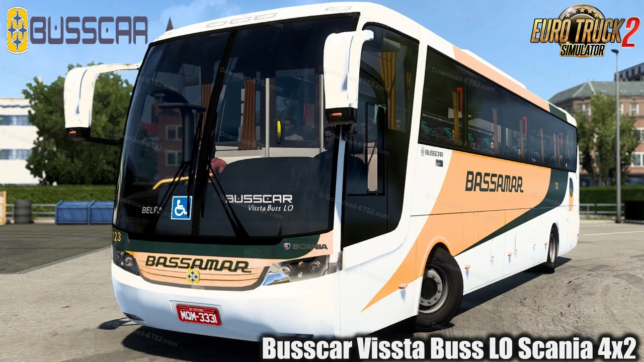Busscar Vissta Buss LO Scania 4x2 v1.2 (1.43.x) for ETS2