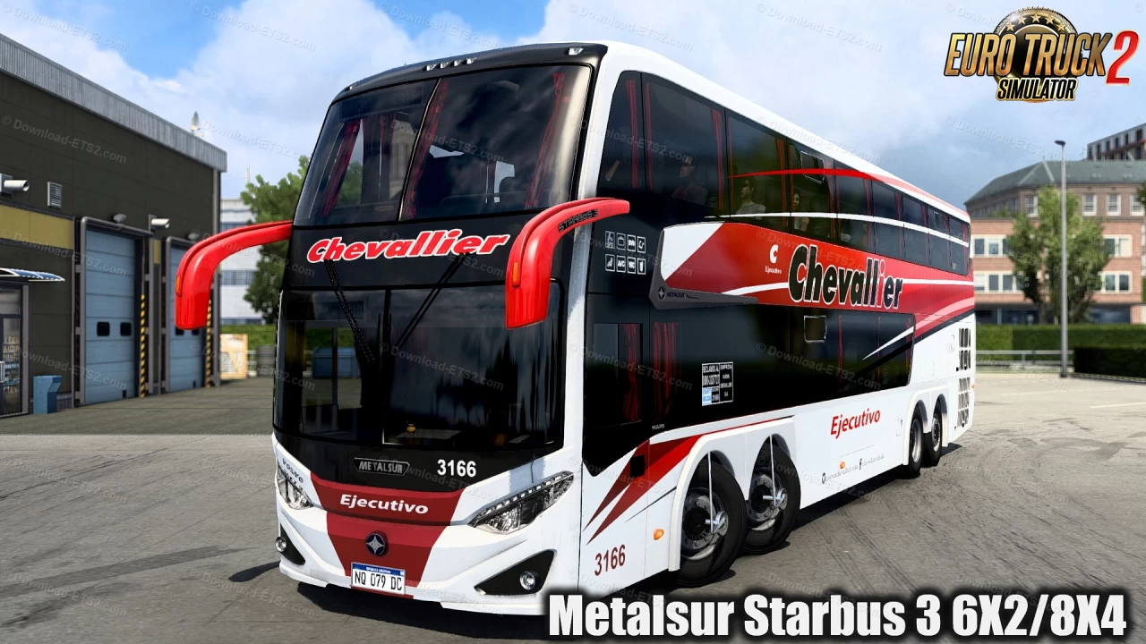 Metalsur Starbus 3 6X2/8X4 Bus v3.4 (1.40.x) for ETS2