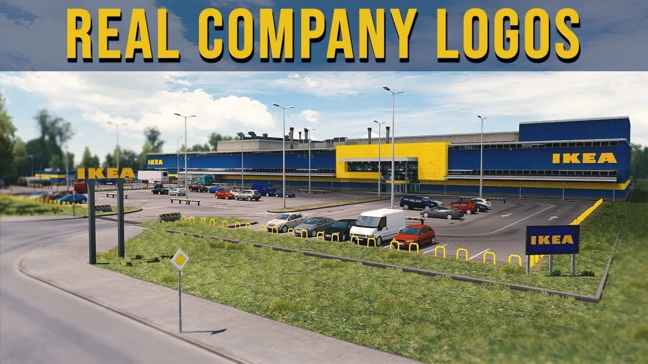 Real Company Logo v1.9 by Schumi (1.46.x) for ETS2