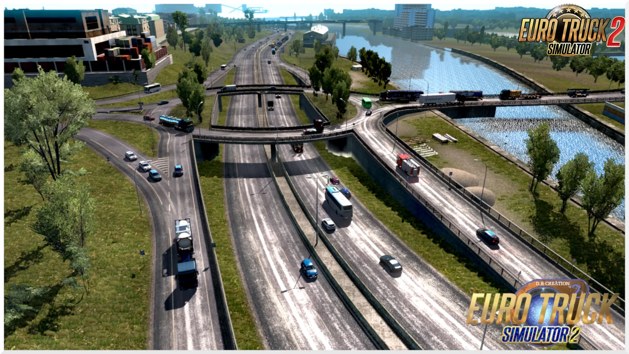 D.B Creations AI Traffic Mod v10.5.4 (1.57.x) for ETS2