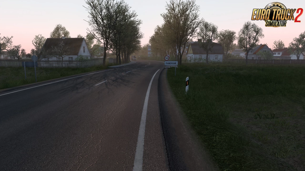 Late Autumn / Mild Winter v5.1 by Grimes (1.47.x) for ETS2