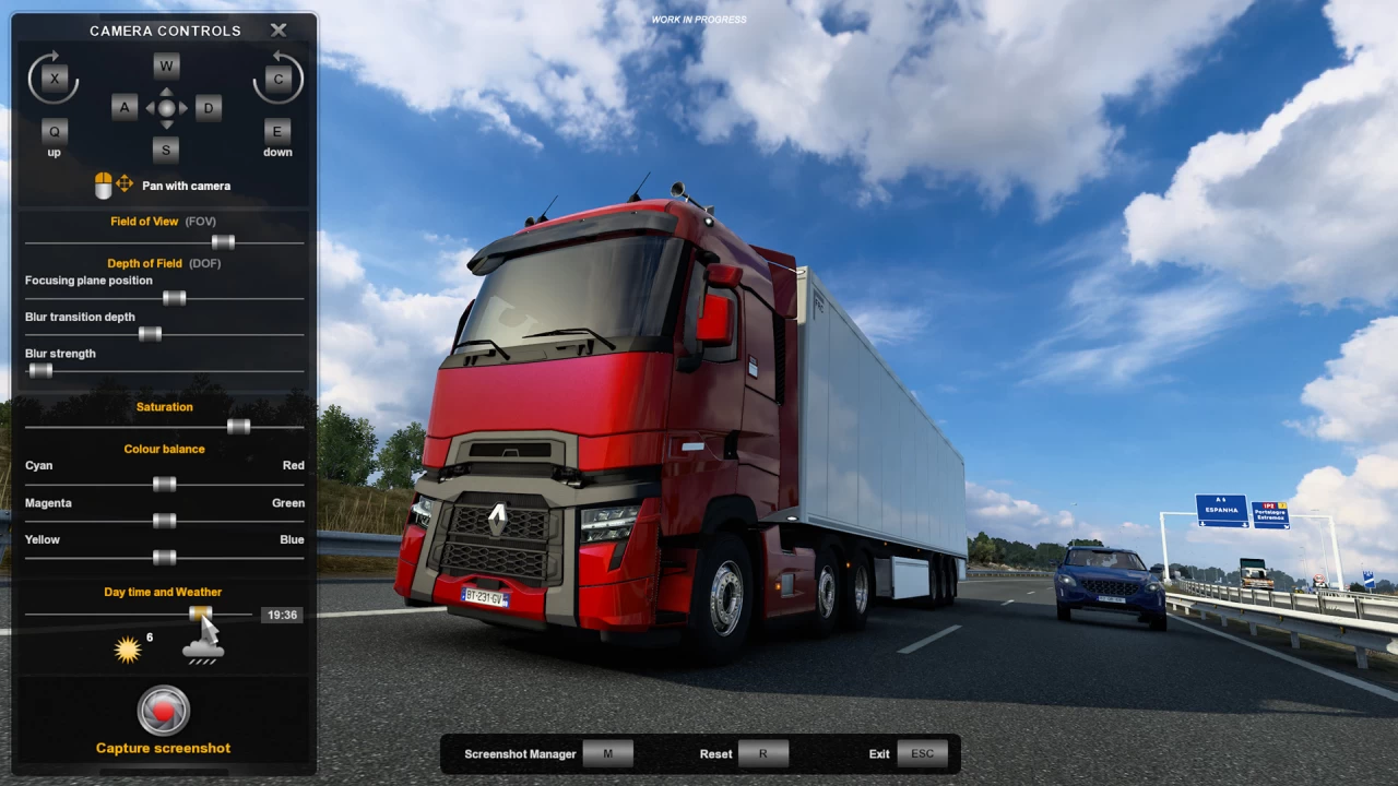 Update 1.41: Revisited Photo Mode for ETS2