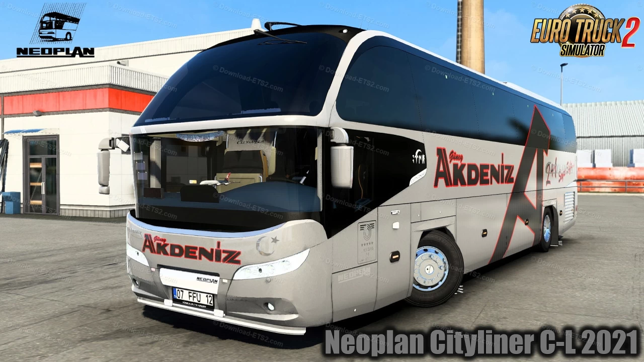 Neoplan Cityliner C-L 2021 + Interior v1.0 (1.40.x) for ETS2