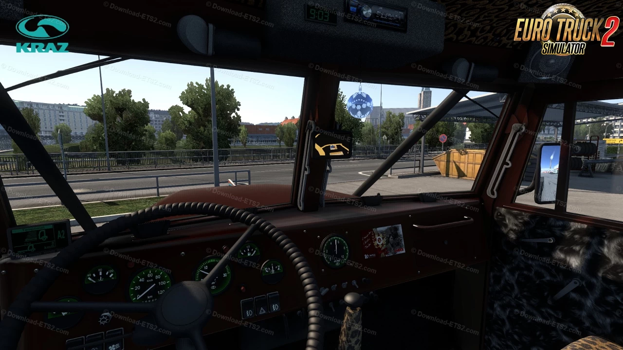 KrAZ 255 - 258 Truck + Interior v1.7 (1.54.x) for ETS2