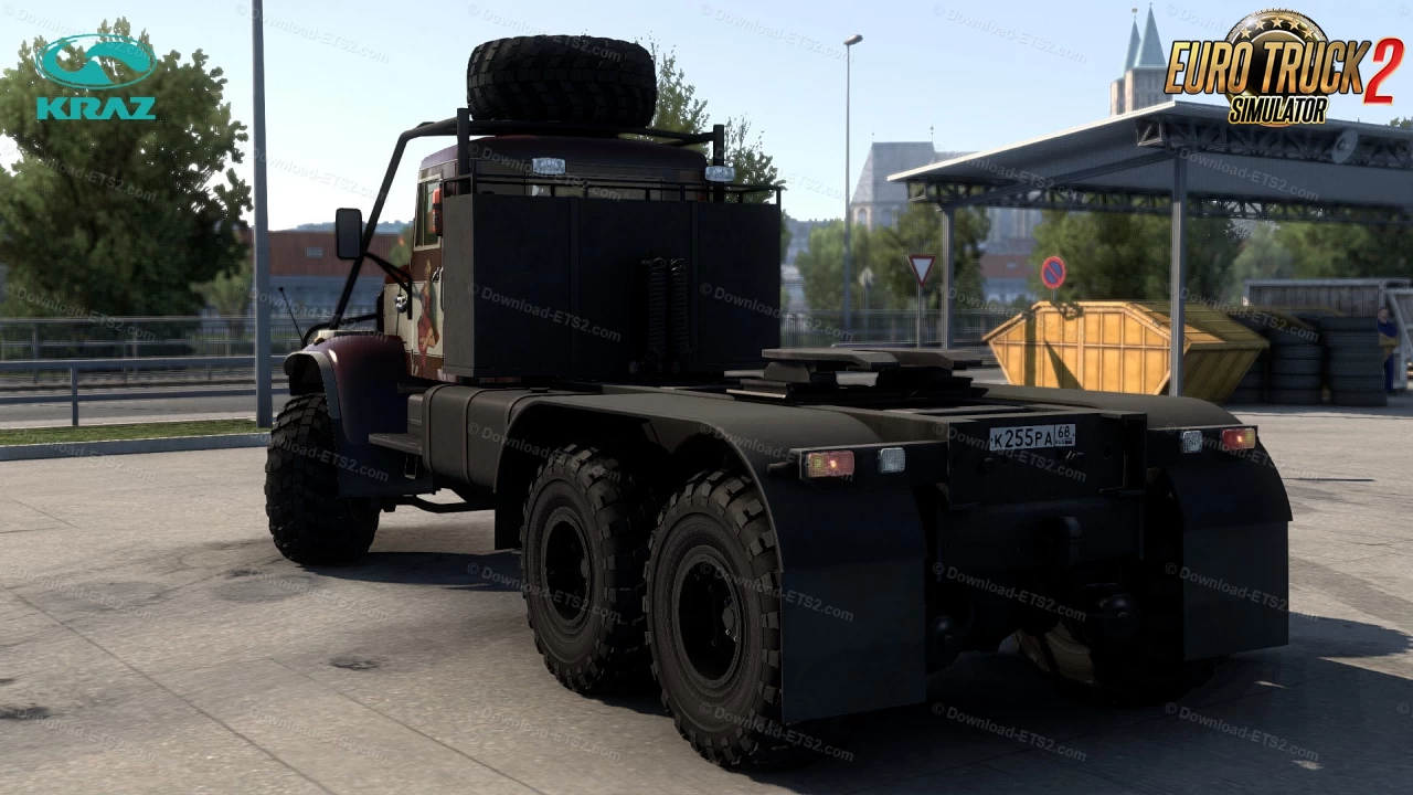 KrAZ 255 - 258 Truck + Interior v1.7 (1.54.x) for ETS2