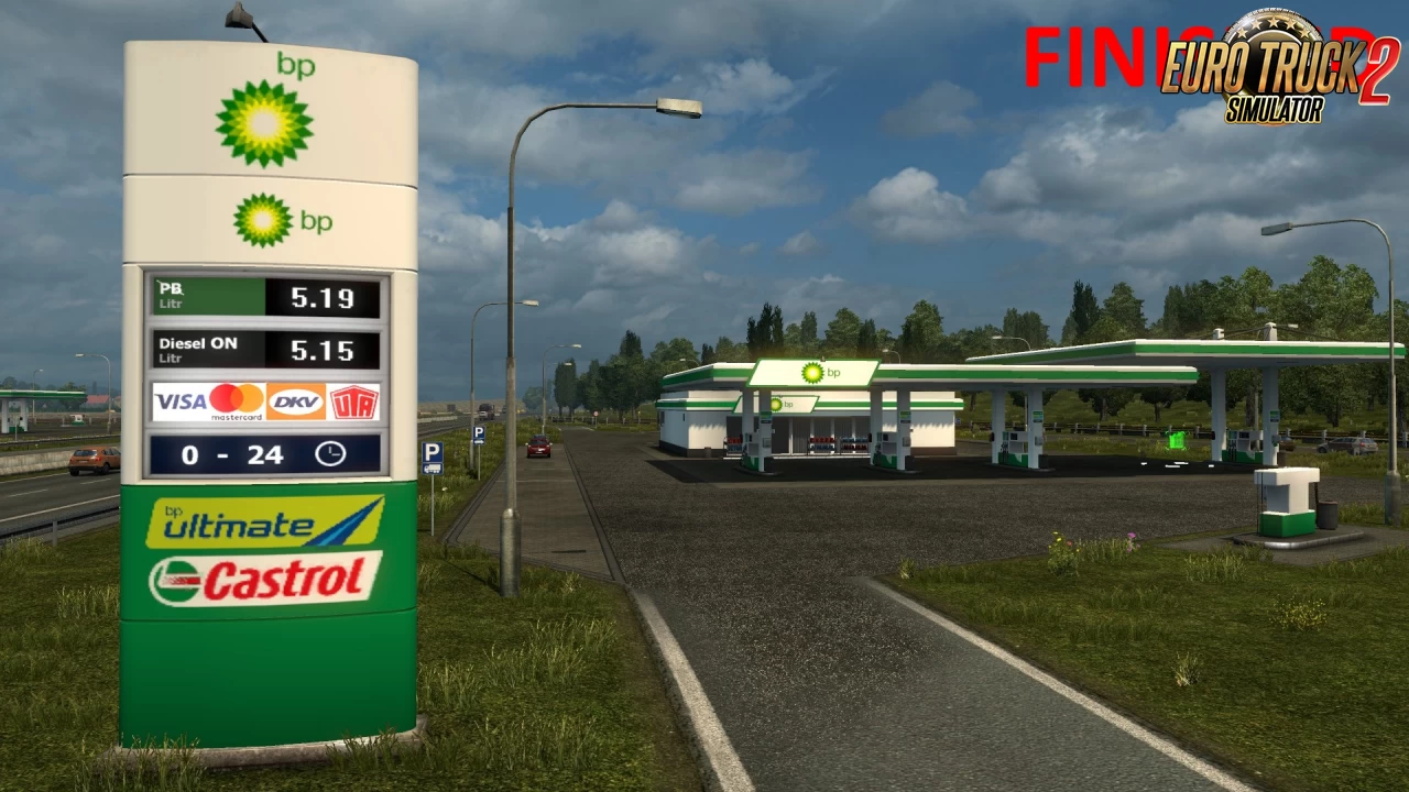 Real European Gas Stations Reloaded v2.7 (1.50.x) for ETS2