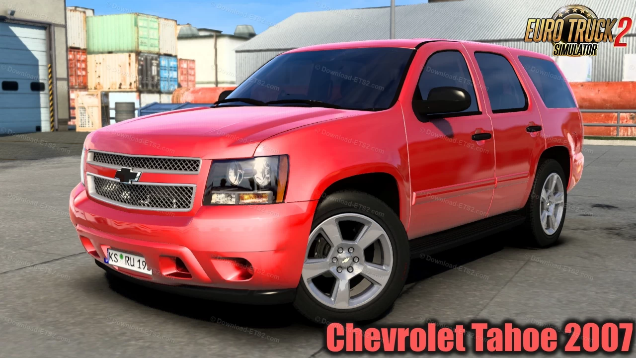Chevrolet Tahoe 2007 + Interior v3.3 (1.45.x) for ETS2