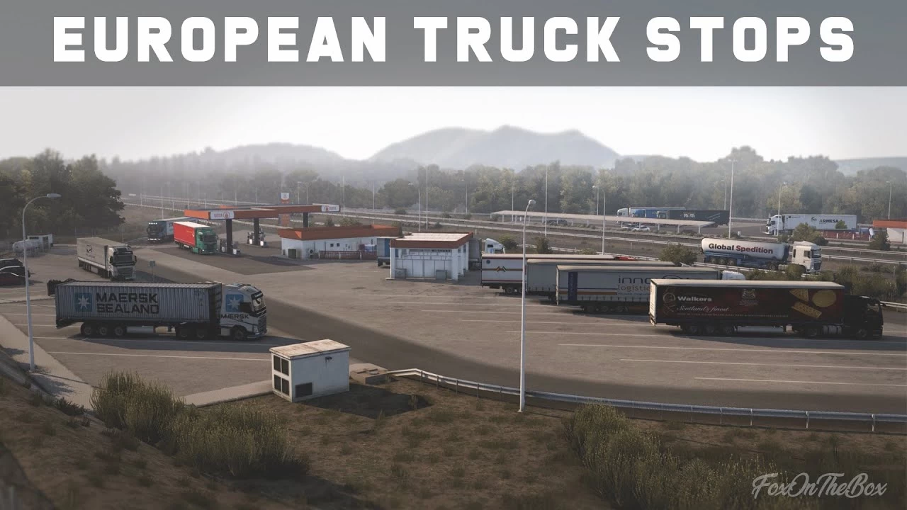 European Truck Stops (1.40.x) - Euro Truck Simulator 2