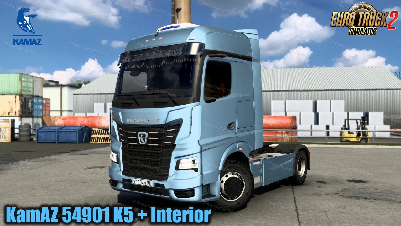 KamAZ 54901 K5 + Interior v1.5 (1.49.x) for ETS2