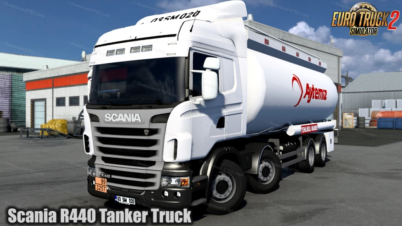 Scania R440 Tanker Truck v2.0 (1.41.x) for ETS2