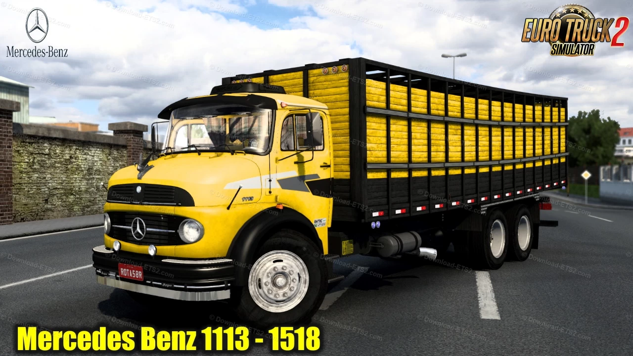 Mercedes Benz 1113 - 1518 v1.5 (1.53.x) for ETS2