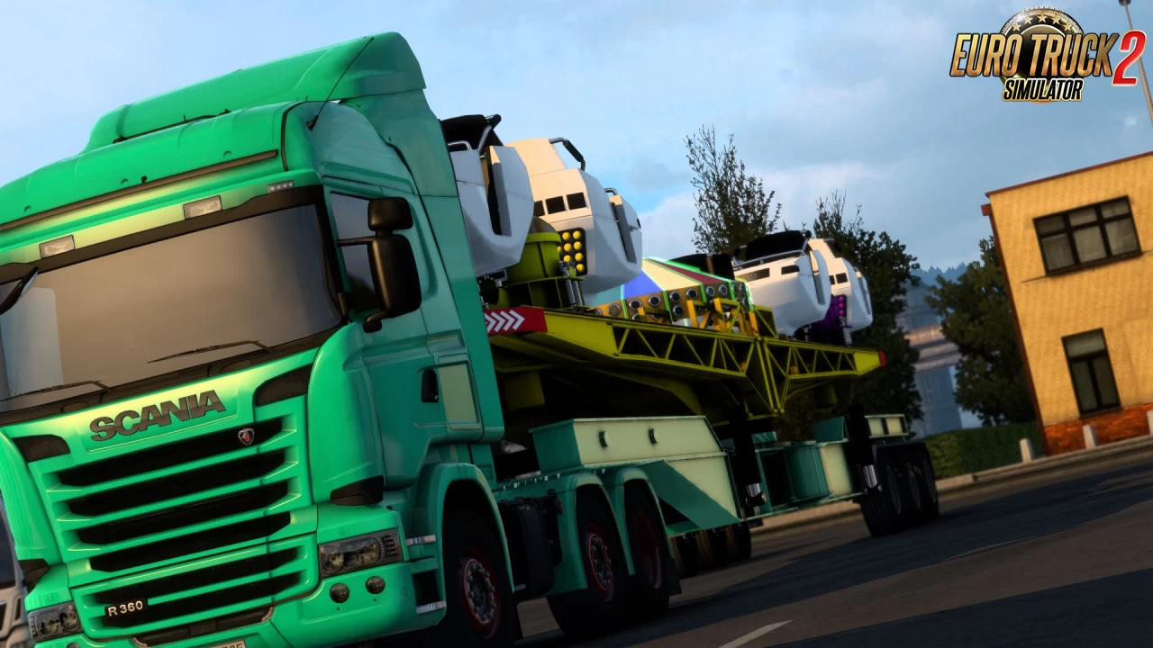 Miba Break Dance Kinzler Trailer v1.0 (1.40.x) for ETS2