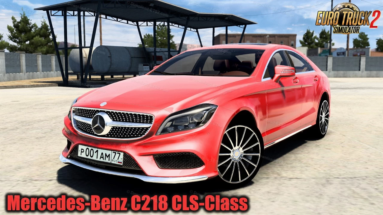 Mercedes-Benz C218 CLS-Class v2.5 (1.46.x) for ETS2
