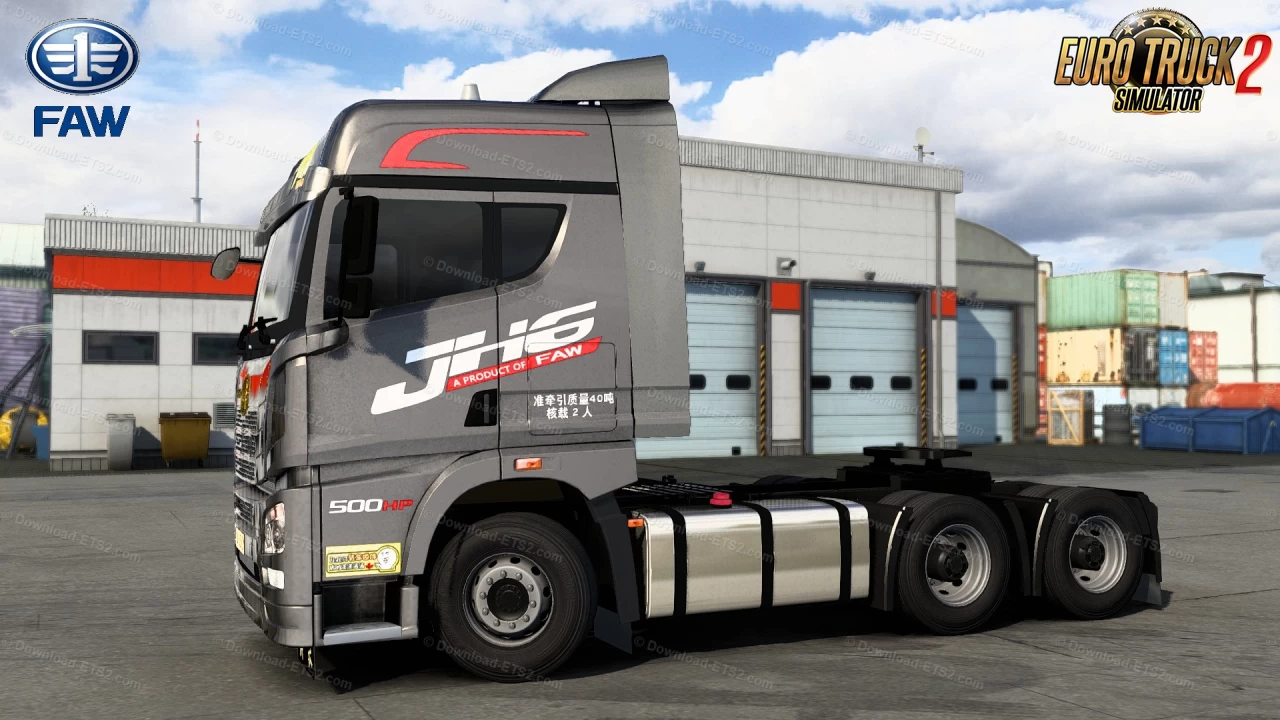 Liberation of FAW JH6 + Interior v1.1 (1.40.x) for ETS2