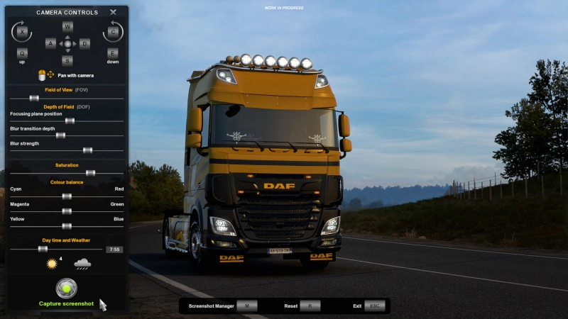 Update 1.41: Revisited Photo Mode for ETS2