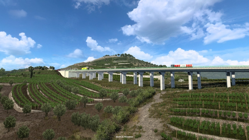 Autoestrada A24 soon in Update 1.41 for ETS2