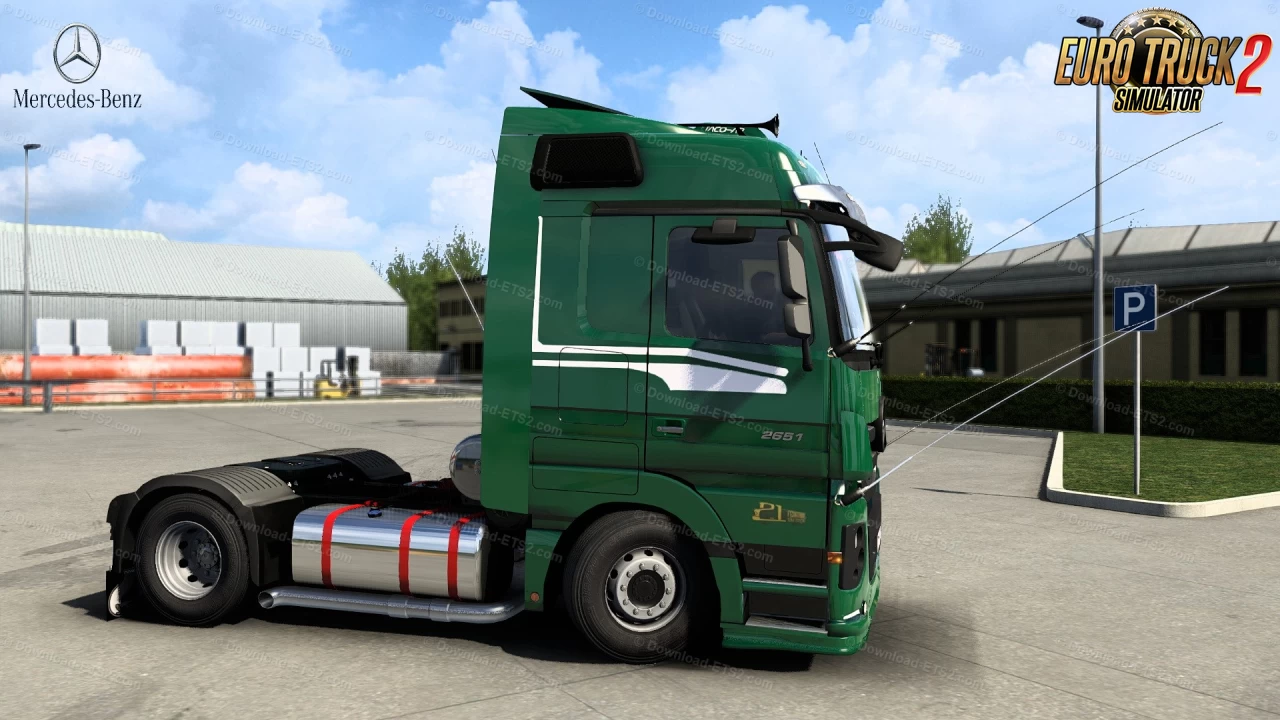 Mercedes Benz Actros 2651 Brazil v2.0 (1.53.x) for ETS2