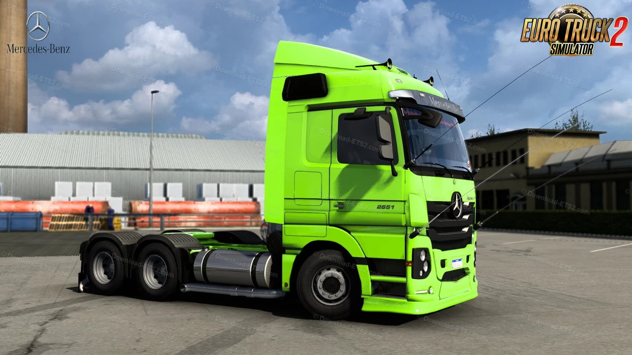 Mercedes Benz Actros 2651 Brazil v2.0 (1.53.x) for ETS2
