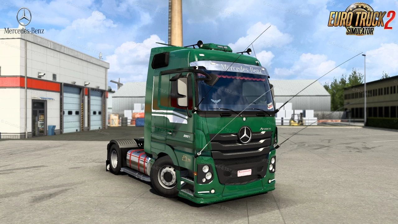Mercedes Benz Actros 2651 Brazil v2.0 (1.53.x) for ETS2