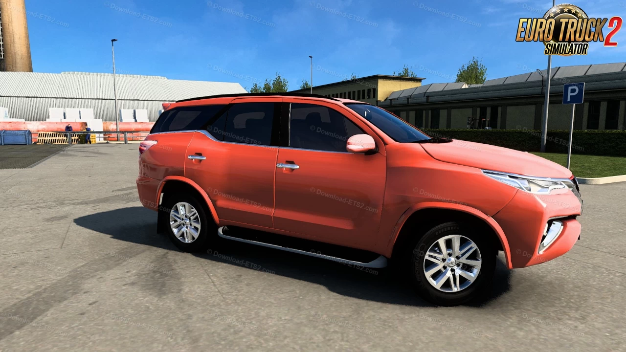 Toyota Fortuner AN160 + Interior v1.4 (1.51.x) for ETS2