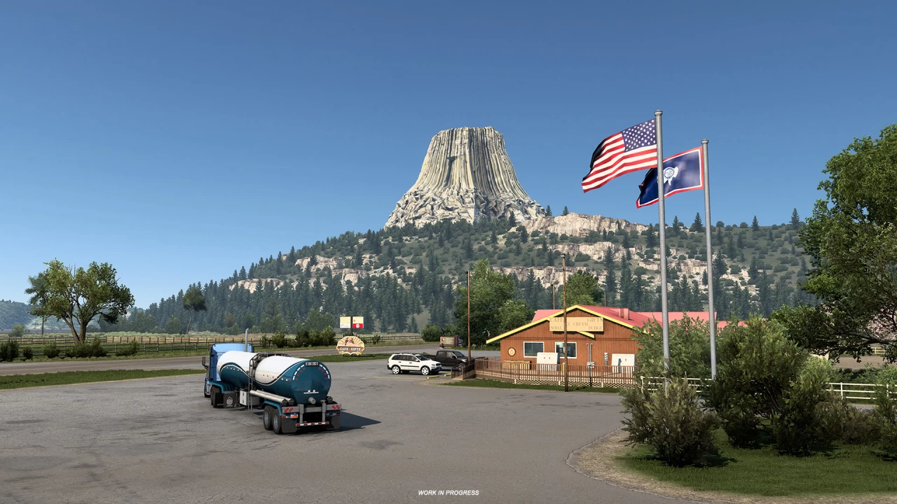 Wyoming DLC - Devils Tower in ATS