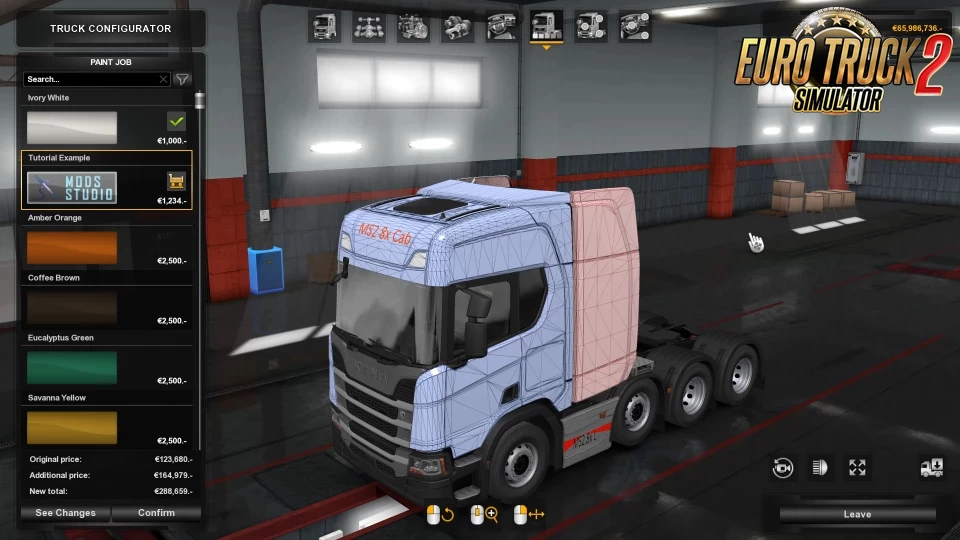 Mods Studio 2 Program Editor v2025.01 (1.56.x) for ETS2 and ATS