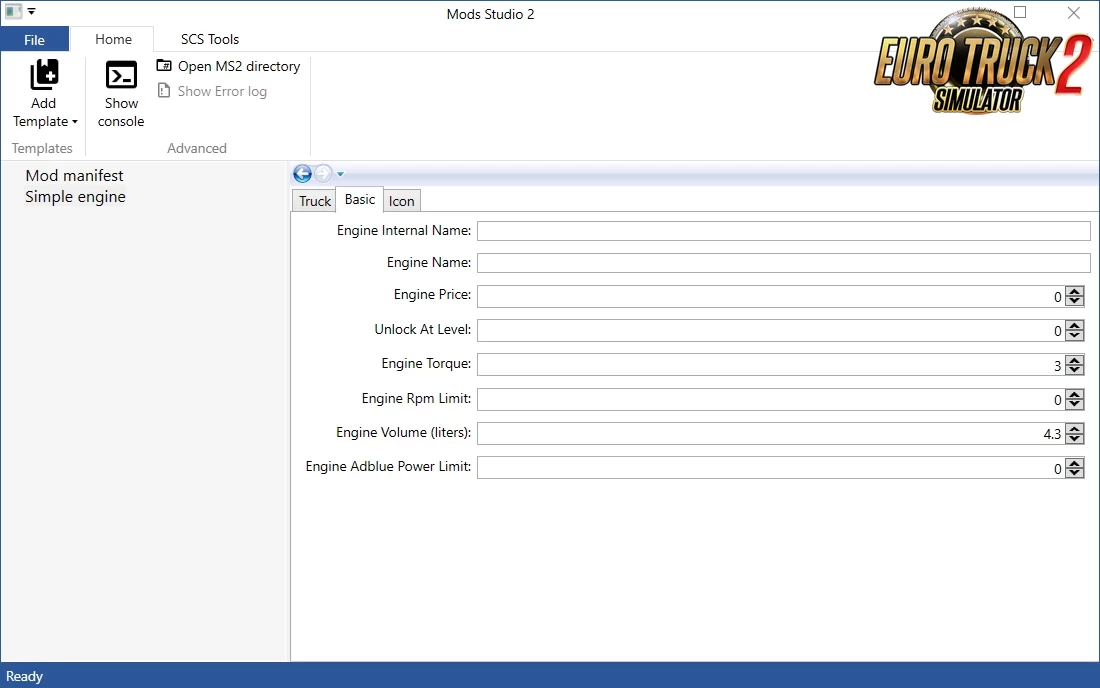 Mods Studio 2 Program Editor v2024.02 (1.50.x) for ETS2 and ATS