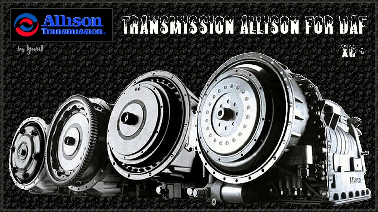 Transmission Allison for Daf XG v1.0