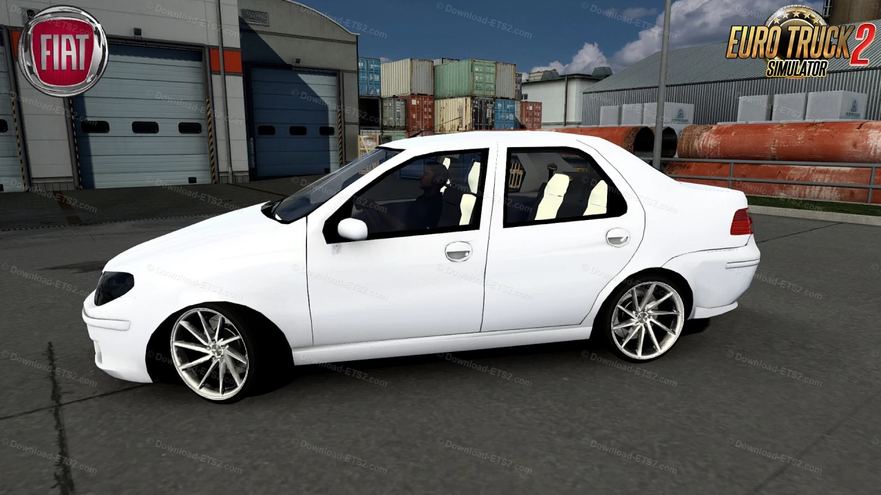 Fiat Albea + Interior v1.9 by trzpro (1.43.x) for ETS2