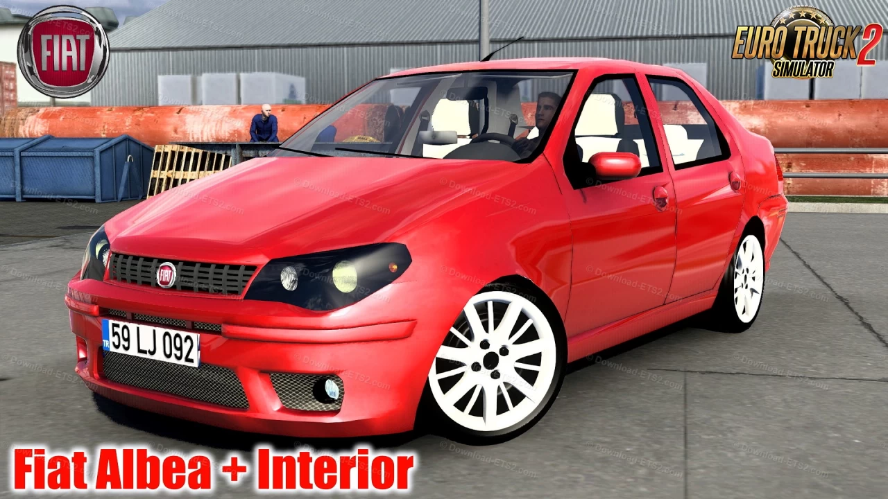 Fiat Albea + Interior v1R160 (1.57.x) for ETS2