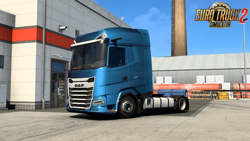 Low Deck Chassis addon for DAF XG/XG+ by Sogard3 v1.3 (1.43.x)