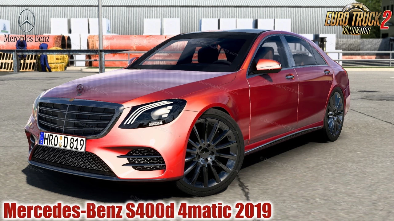 Mercedes-Benz S400D 4matic 2019 v4.9 (1.53.x) for ETS2