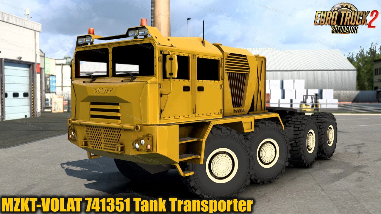 MZKT-VOLAT 741351 Tank Transporter v1.3 (1.54.x) for ETS2