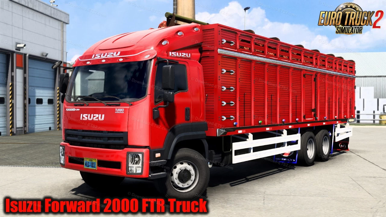 Isuzu Forward 2000 FTR Truck v1.0 (1.40.x) for ETS2