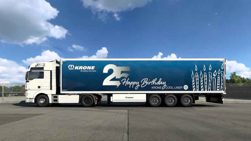 Krone Trailers - 25 Year Anniversary of Cool Liner