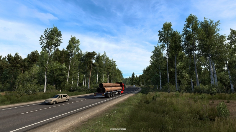 Heart of Russia DLC: Presenting the Nature for ETS2