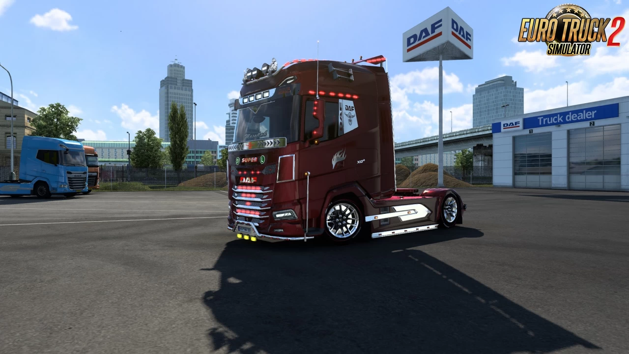 DAF XF/XG/XG+ Addons v3.0 (v1.43.x) for ETS2