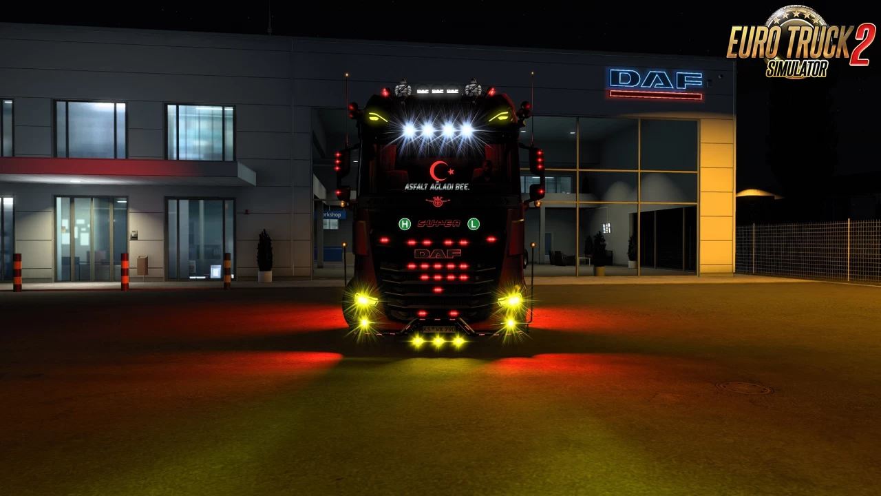 DAF XF/XG/XG+ Addons v3.0 (v1.43.x) for ETS2