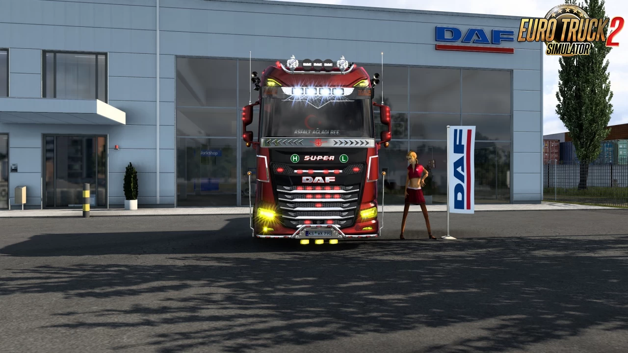 DAF XF/XG/XG+ Addons v3.0 (v1.43.x) for ETS2