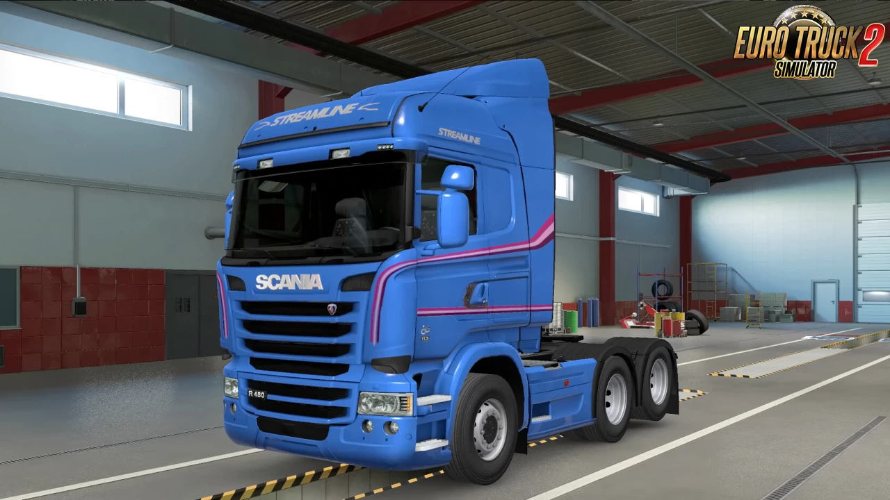 Scania R & Streamline 2009 Truck v1.1 (1.41.x) for ETS2