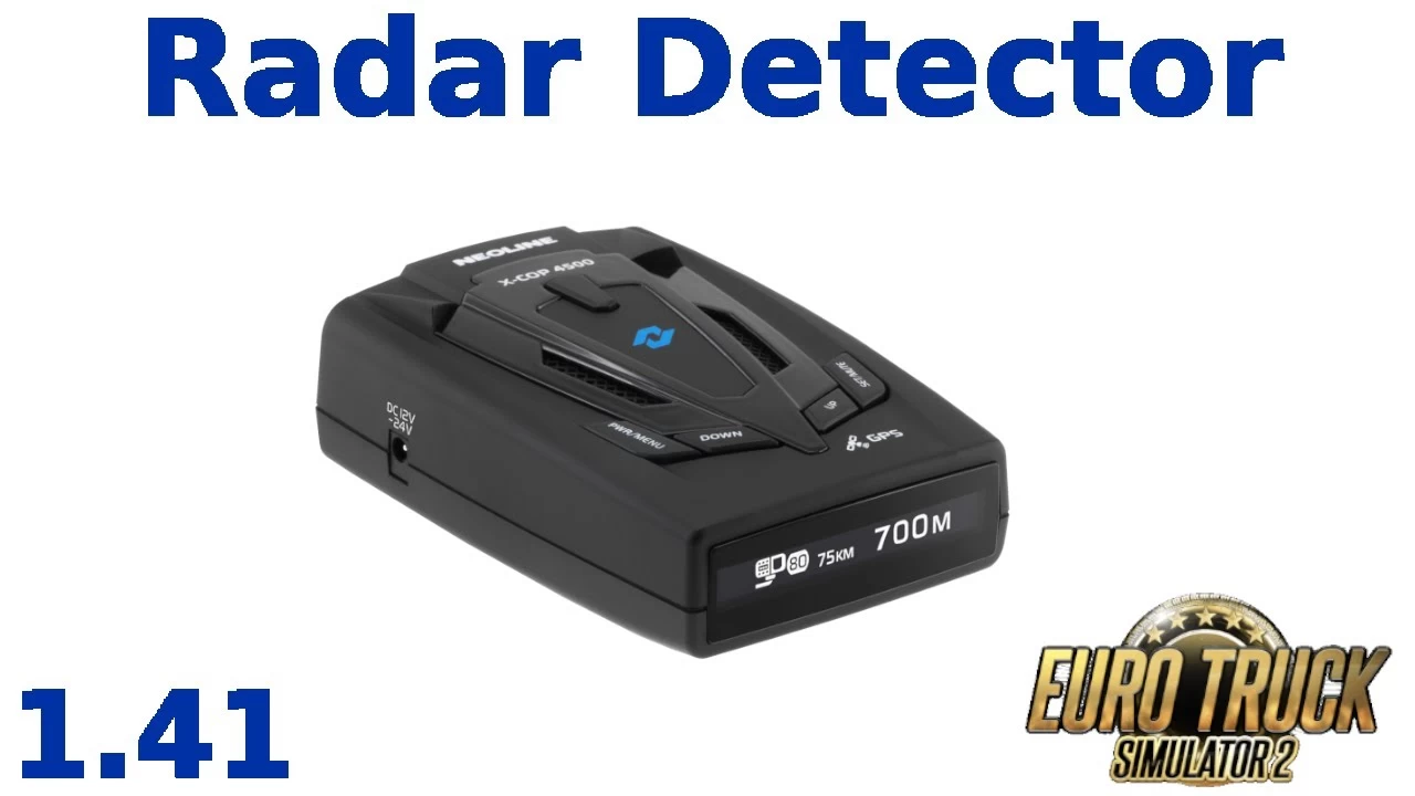 Radar Detector Stinger v2.0.5 (1.46.x) for ETS2