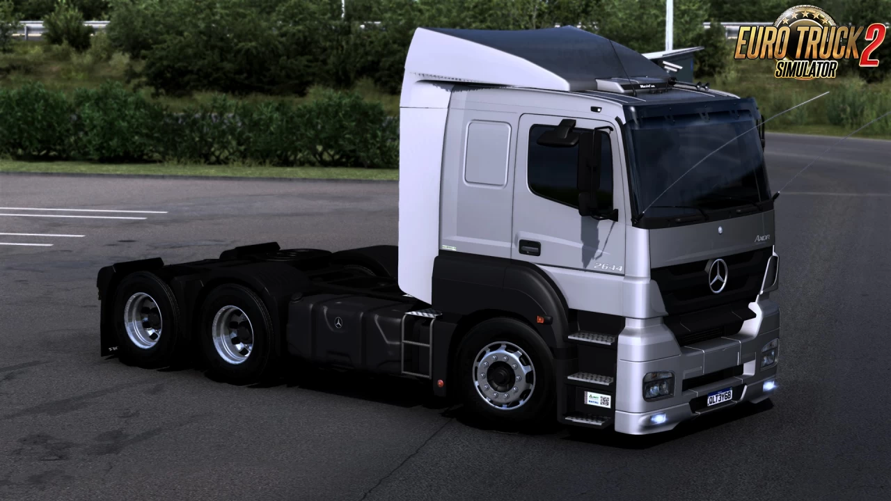 Mercedes-Benz Axor 2644 Truck + Interior v1.6 (1.46.x) for ETS2