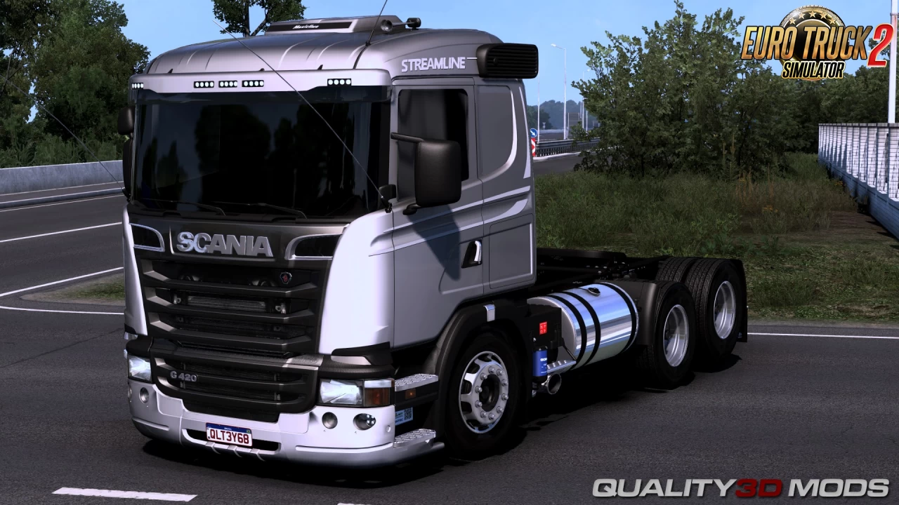 Scania Series 5 G480 Truck + Interior v1.1 (1.41.x) for ETS2