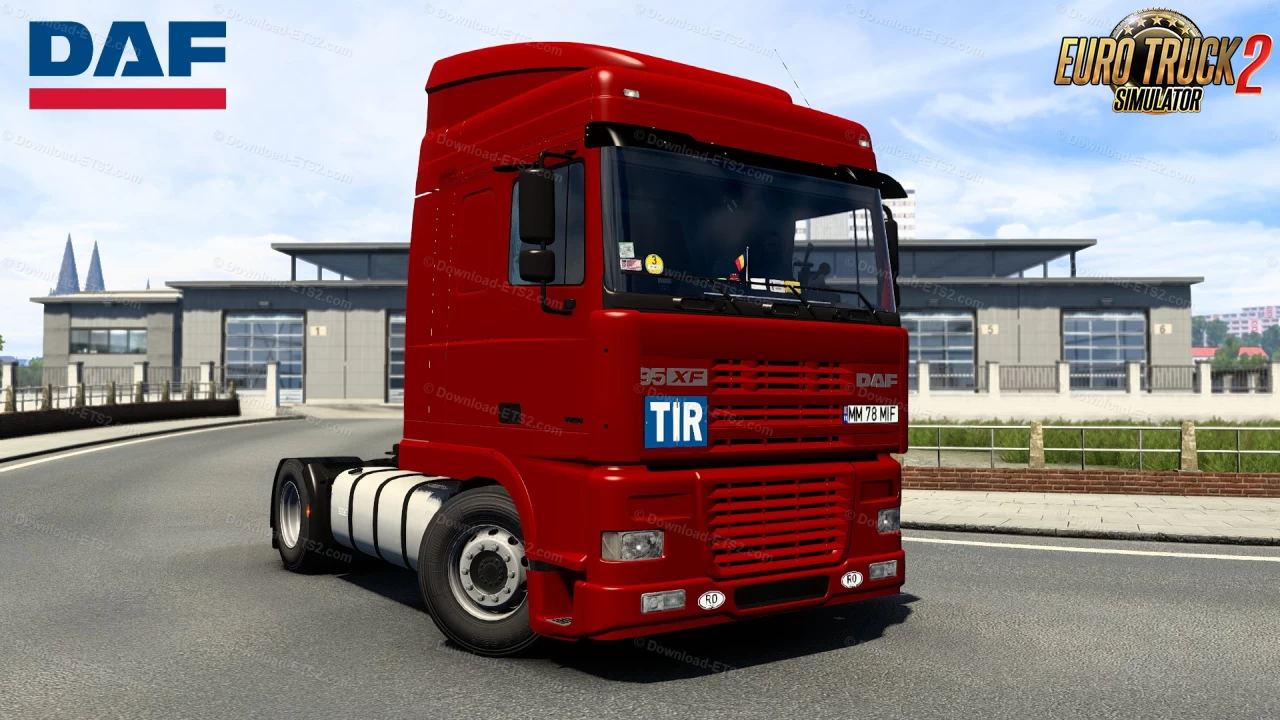 DAF XF 95 RoStyle Truck + Trailer v1.0 (1.41.x) for ETS2