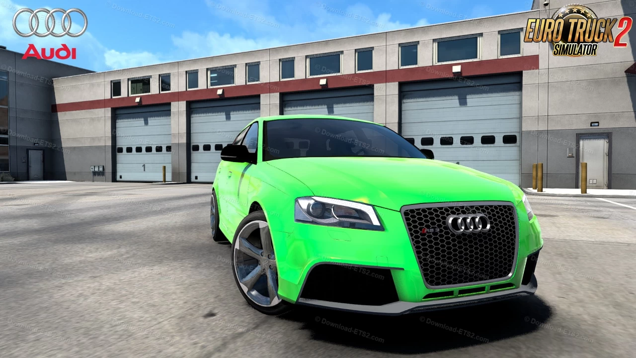 Audi RS3 Sportback 2011 + Interior v2.5 (1.57.x) for ETS2