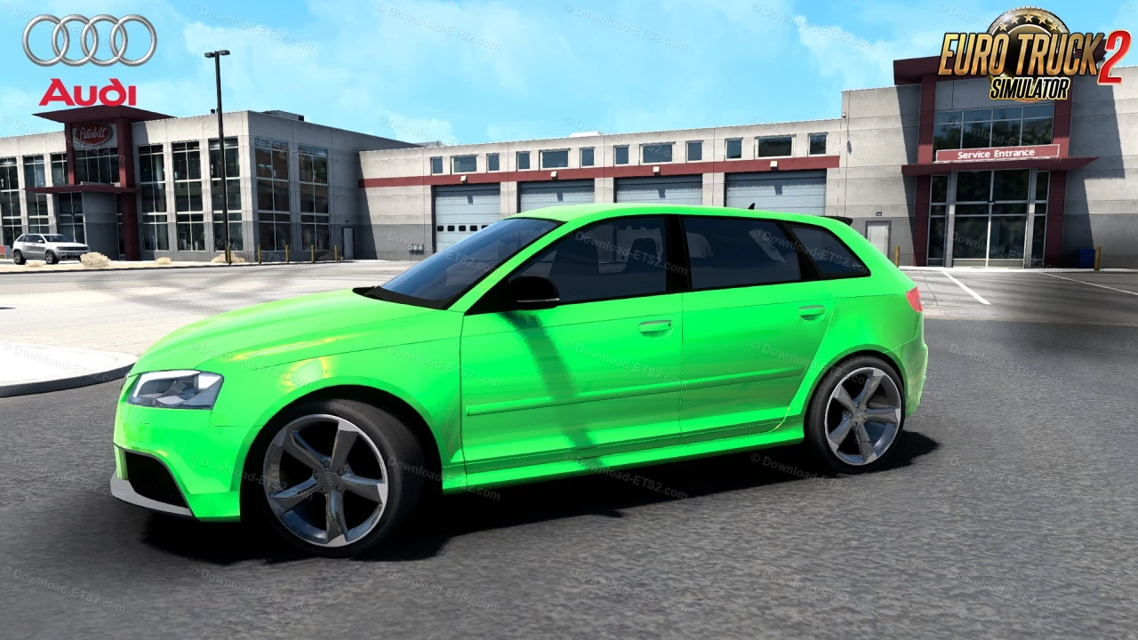 Audi RS3 Sportback 2011 + Interior v2.5 (1.57.x) for ETS2